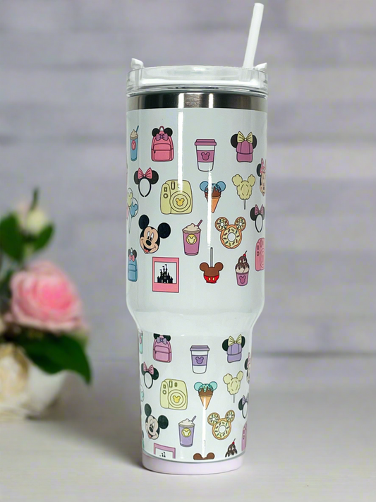 40oz Custom Quencher Tumbler –  Holiday Treats Inspired