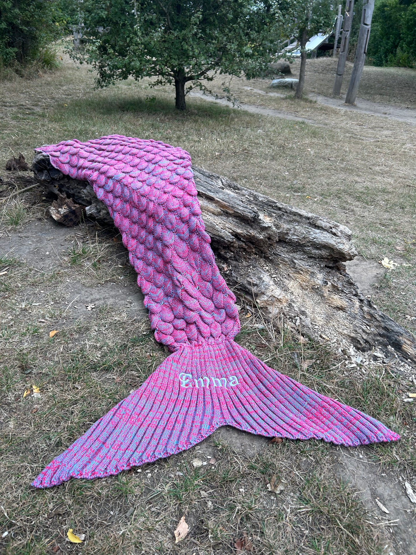 Custom Made Mermaid Blanket - Adult and Children